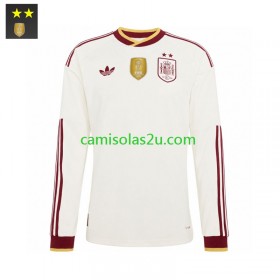 Camisolas de futebol Espanha Equipamento Alternativa 2026/27 Manga Comprida